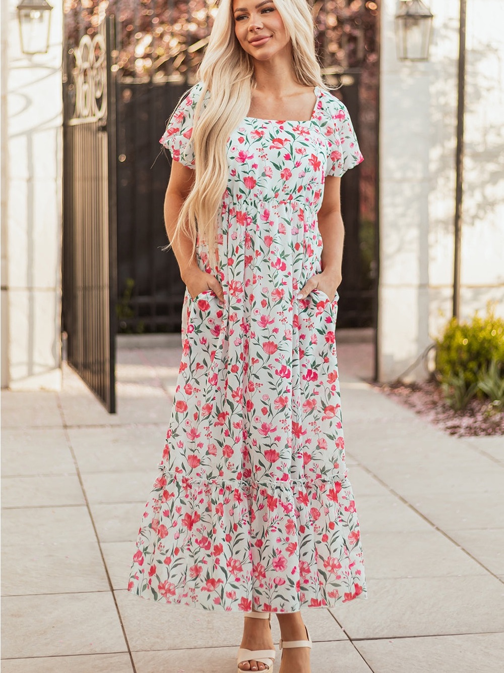 FLORAL women’s dress